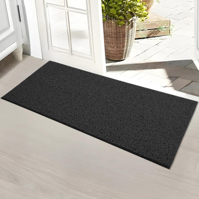 KUBER INDUSTRIES Rubber Floor Mat(Black, Medium)