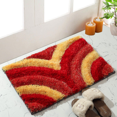 shopgallery Polyester Door Mat(Multicolor, Medium)