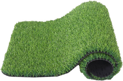 AAVAHAN Artificial Grass Door Mat(40X60 CM,Green, Medium)