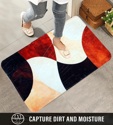 Winner Polyester Door Mat(Multicolor, Free)