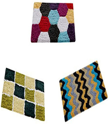 PMW Plastic Chatai Mat(Multicolor, Large)