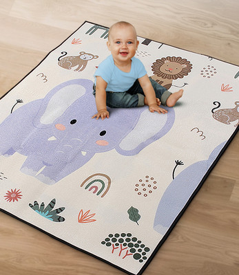 Intellibaby PP (Polypropylene) Baby Play Mat(Multicolor, Medium)