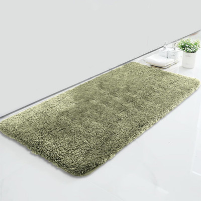 F i Microfiber Door Mat(Green, Medium)