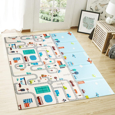 HUMBLY Cotton Baby Play Mat(Multicolor, Extra Large)