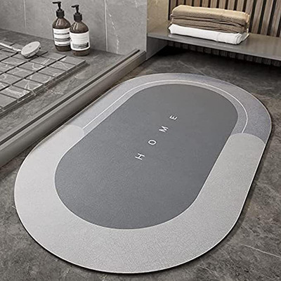 MIIP MART Rubber Bathroom Mat(Multicolor, Medium)