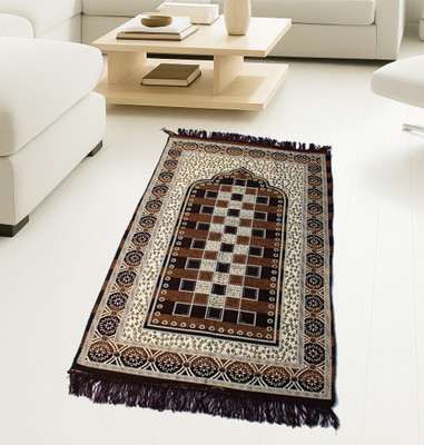 ADIRNY Cotton Prayer Mat(Multicolor1, Large)