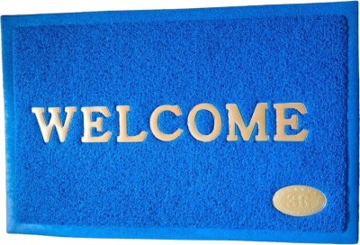 HMA Plastic Floor Mat(Blue, Small)