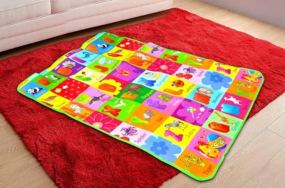 TRENDLER Polyester Baby Play Mat(Multicolor, Medium)