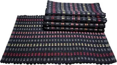 Shadab handloom Cotton Floor Mat(Malticolor, Pack of 5, Medium)