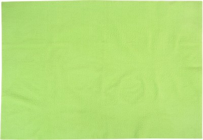 Macare Fleece Baby Bed Protecting Mat(Sea Green, Medium)