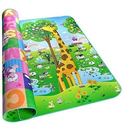 HouseOfCommon Polyester Baby Play Mat(Multicolor, Large)