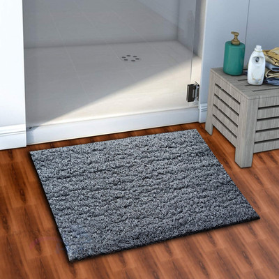 Impression Hut PP (Polypropylene) Bathroom Mat(Grey, Small)