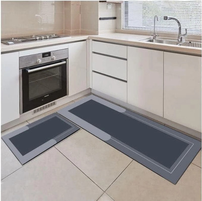 iYOGIzz Rubber Floor Mat(Multicolor, Free, Pack of 2)