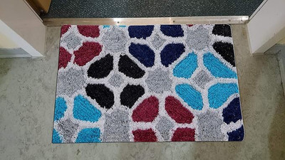 AAZEEM Cotton Door Mat(Multicolor, Medium)