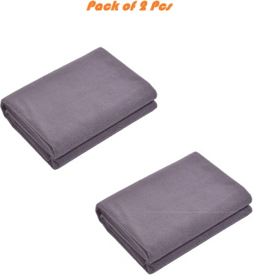 EXOTICE Cotton, Polyester Baby Bed Protecting Mat(Grey, 50x70 CM, Small, Pack of 2)