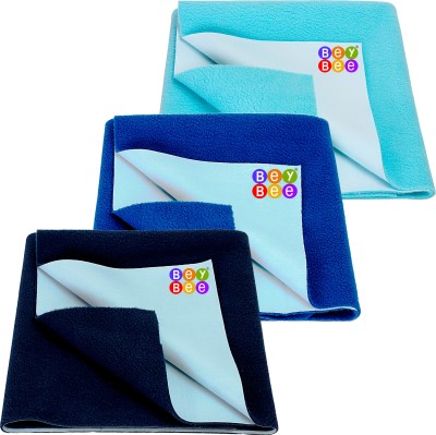 BeyBee Cotton Baby Bed Sized Bedding Set(Royal Blue, Sea Blue, Dark Sea Blue)