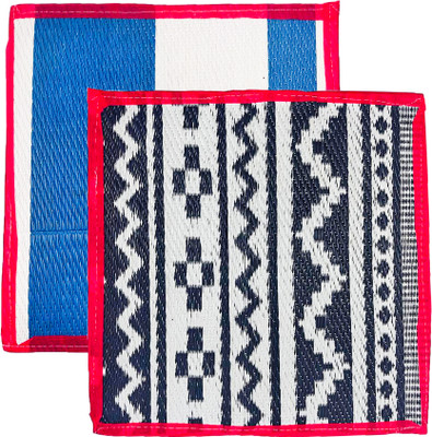 TAARA ENTERPRISE Plastic Chatai Mat(Multicolor, Medium, Pack of 2)