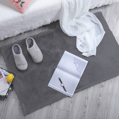 matcraft Polyester Floor Mat(Grey, Medium)