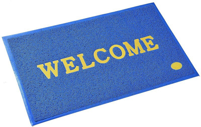 VSTUCART Plastic Floor Mat(Red, Large)