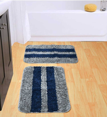 Design Tex Polyester Floor Mat(Multicolor, Small)