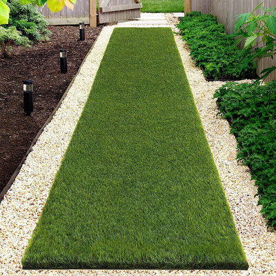 AAVAHAN Artificial Grass Floor Mat(2 x 6 Feet, Green, Extra Large)
