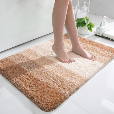 MAA HOME CONCEPT Microfiber Door Mat(Beige, Small)