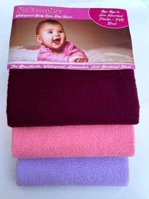 Radiant Fashion World Cotton Baby Bed Protecting Mat(MULTI18, Small, Pack of 3)