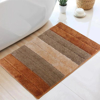 Snug Step Microfiber Floor Mat(Multicolor, Free)