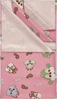 ECOSOFT Rubber Baby Bed Protecting Mat(PINK CHIP, Large)