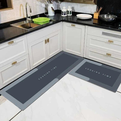 DINEDUST Rubber Floor Mat(Multicolor, Large, Pack of 2) Offers & Cashback