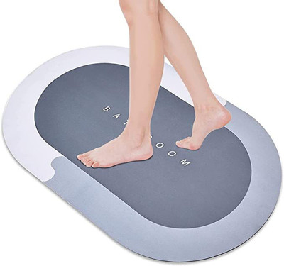 HRT Rubber Bathroom Mat(Multicolor, Medium)