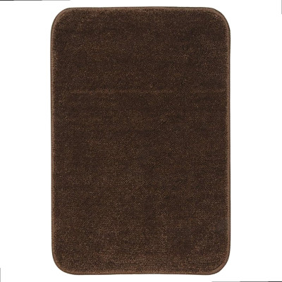 Draaevion Microfiber Floor Mat(Brown, Small)