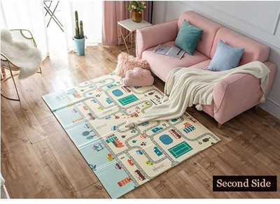 Mighty PP (Polypropylene) Baby Play Mat(Multicolor, Large)