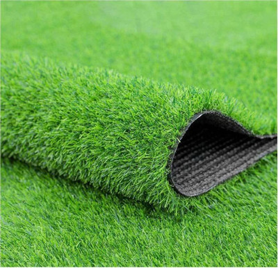 GD GUPTA AND COMPANY Artificial Grass Floor Mat(Green, Free)