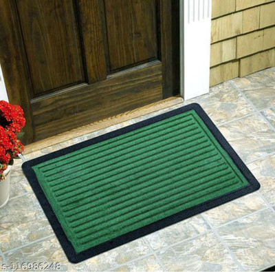 UDAYGIRI PP (Polypropylene) Door Mat(Green, Medium)
