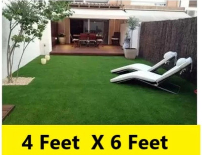 CHETANYA LOOMTEX Artificial Grass, PP (Polypropylene) Floor Mat(Green, Large)