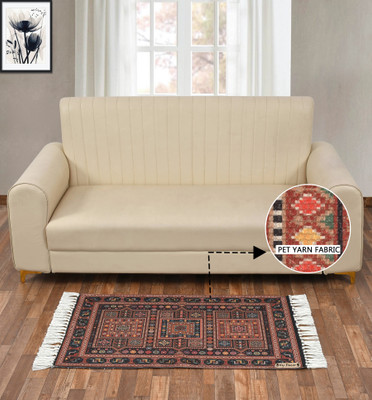 Xy Decor Polyester Floor Protecting Mat(Multicolor, Medium)