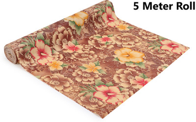 DPA Collection PVC (Polyvinyl Chloride) Drawer Mat(Beige, Brown, Extra Large)