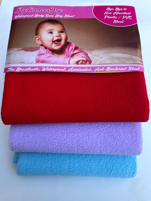 KC ECOM Cotton Baby Bed Protecting Mat(MULTI7, Small, Pack of 3)
