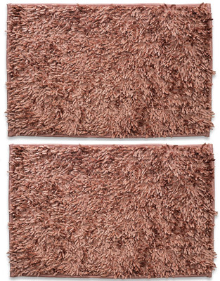 EXOTICE Polyester Door Mat(Beige, Medium, Pack of 2)