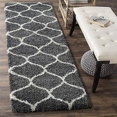 Benchmark Microfiber Floor Mat(Grey Mandir, Large)