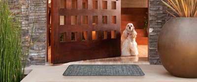 MatWorks PP (Polypropylene) Door Mat(Black, Medium)