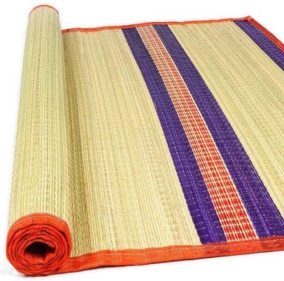 MINIKIDZ Bamboo Chatai Mat(Red, Large)