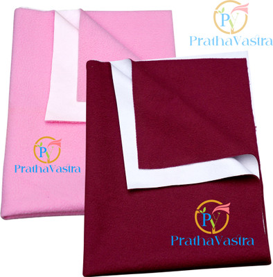 PrathaVastra Cotton Baby Bed Protecting Mat(Multicolor, Large)