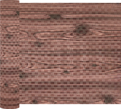 Bluegrass Polyester Drawer Mat(Brown, Small)