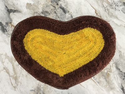 Vaishno Handloom Polyester Floor Mat(Brown, Free)