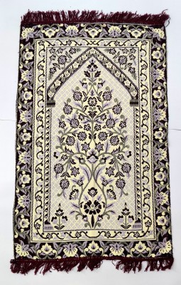 Anjum Cotton Prayer Mat(Brown, Large)