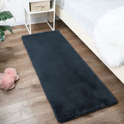 F i Polyester Door Mat(Anthra, Small)