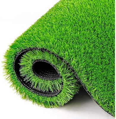 DNIVRA Polyester Door Mat(Green, Medium)