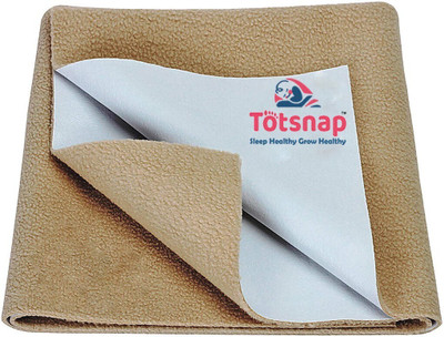 Totsnap Cotton Baby Bed Protecting Mat(Beige, Large)